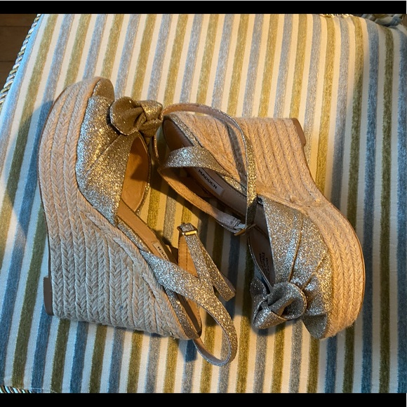 Steven Madden espadrille wedge ankle strap - Picture 6 of 7